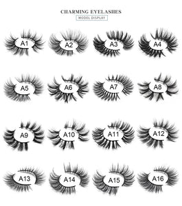 Natural 3D false eyelashes - EvoltOne