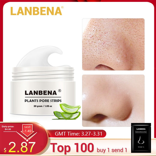 LANBENA Blackhead Remover Face Nose Mask Pore Strip - EvoltOne