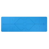 1830*610*6mm TPE Yoga Mat with Position Line Non Slip Carpet Mat For Beginner Environmental Fitness Gymnastics Mats - EvoltOne