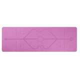 1830*610*6mm TPE Yoga Mat with Position Line Non Slip Carpet Mat For Beginner Environmental Fitness Gymnastics Mats - EvoltOne