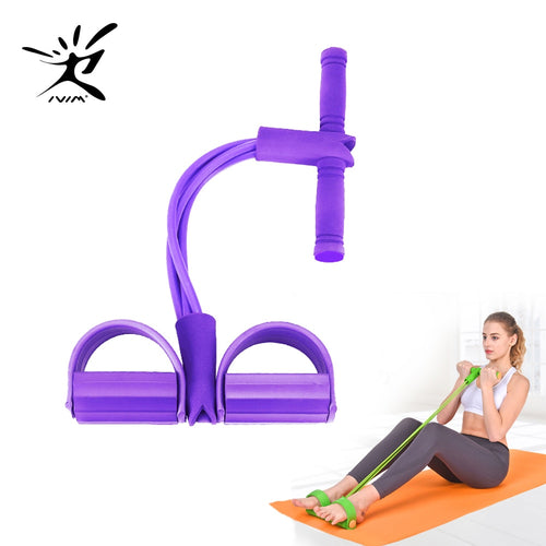 Fitness Gum 4 Tube Resistance Bands Latex - EvoltOne