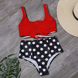 High Waist Tank Bikini Set - EvoltOne