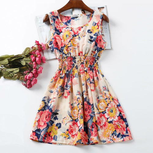 NEW Sexy Dress Women Chiffon Dress Sleeveless - EvoltOne