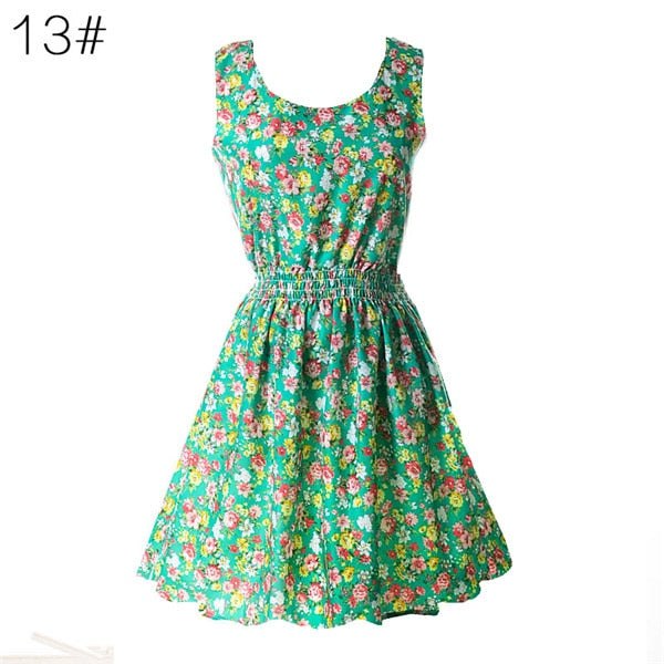 NEW Sexy Dress Women Chiffon Dress Sleeveless - EvoltOne