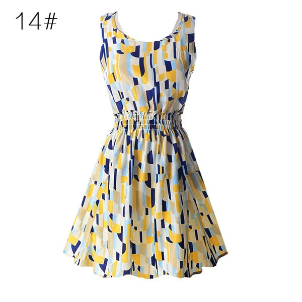 NEW Sexy Dress Women Chiffon Dress Sleeveless - EvoltOne