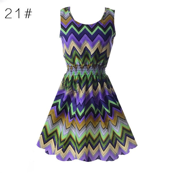 NEW Sexy Dress Women Chiffon Dress Sleeveless - EvoltOne