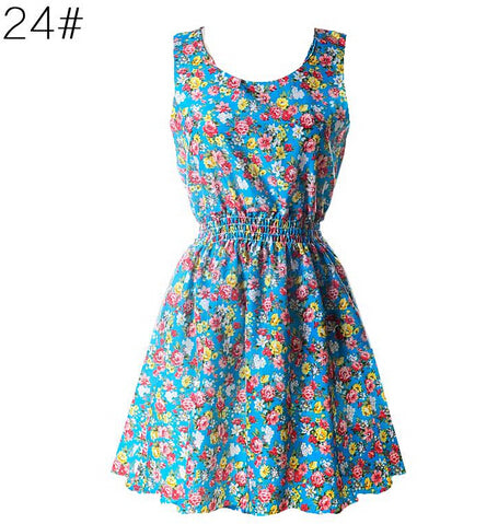 NEW Sexy Dress Women Chiffon Dress Sleeveless - EvoltOne