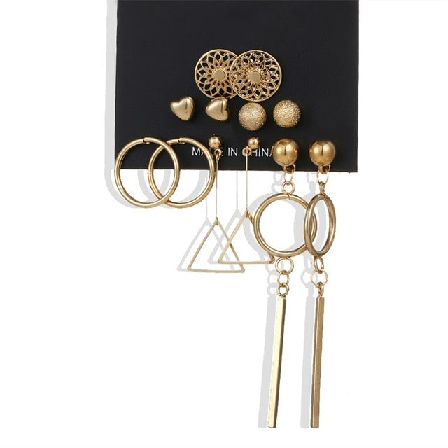 FNIO Women's Earrings Set Pearl Earrings For Women - EvoltOne
