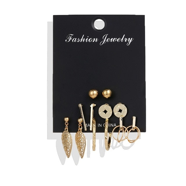 FNIO Women's Earrings Set Pearl Earrings For Women - EvoltOne