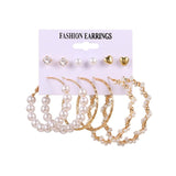 FNIO Women's Earrings Set Pearl Earrings For Women - EvoltOne