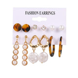 FNIO Women's Earrings Set Pearl Earrings For Women - EvoltOne