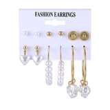 FNIO Women's Earrings Set Pearl Earrings For Women - EvoltOne