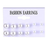 FNIO Women's Earrings Set Pearl Earrings For Women - EvoltOne