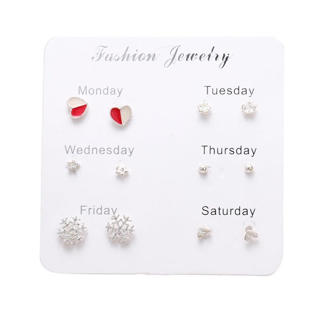 FNIO Women's Earrings Set Pearl Earrings For Women - EvoltOne