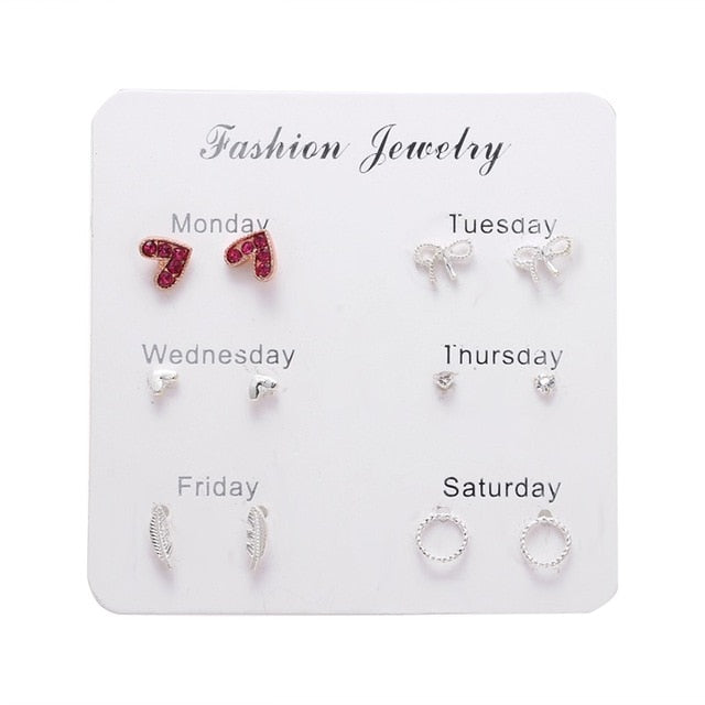 FNIO Women's Earrings Set Pearl Earrings For Women - EvoltOne