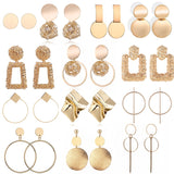 Fashion Statement Earrings 2019 Big Geometric Round - EvoltOne