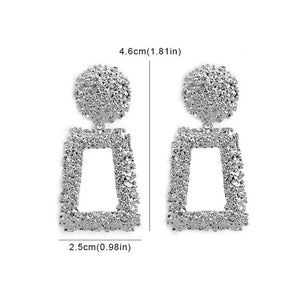 Fashion Statement Earrings 2019 Big Geometric Round - EvoltOne