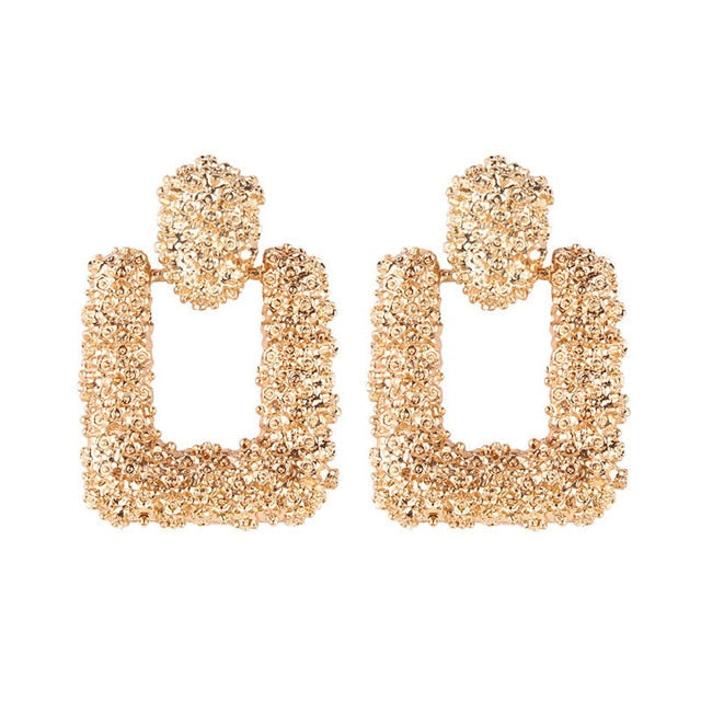 Fashion Statement Earrings 2019 Big Geometric Round - EvoltOne