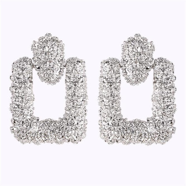 Fashion Statement Earrings 2019 Big Geometric Round - EvoltOne