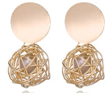 Fashion Statement Earrings 2019 Big Geometric Round - EvoltOne
