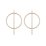 Fashion Statement Earrings 2019 Big Geometric Round - EvoltOne