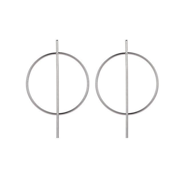 Fashion Statement Earrings 2019 Big Geometric Round - EvoltOne
