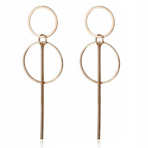 Fashion Statement Earrings 2019 Big Geometric Round - EvoltOne
