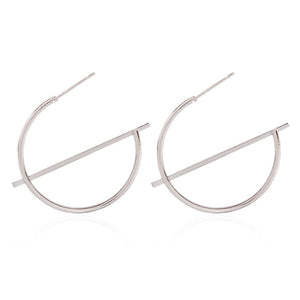 Fashion Statement Earrings 2019 Big Geometric Round - EvoltOne