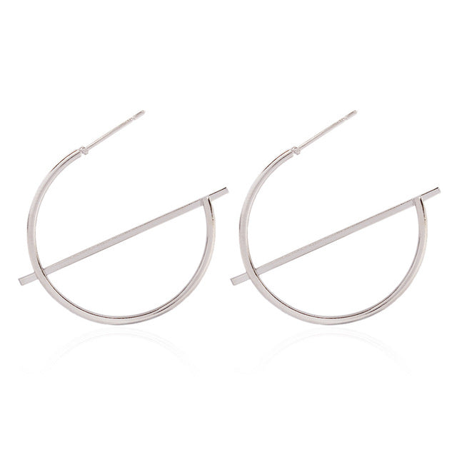 Fashion Statement Earrings 2019 Big Geometric Round - EvoltOne