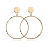 Fashion Statement Earrings 2019 Big Geometric Round - EvoltOne