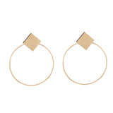 Fashion Statement Earrings 2019 Big Geometric Round - EvoltOne