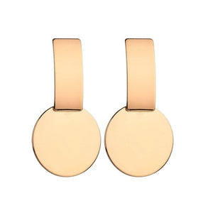 Fashion Statement Earrings 2019 Big Geometric Round - EvoltOne
