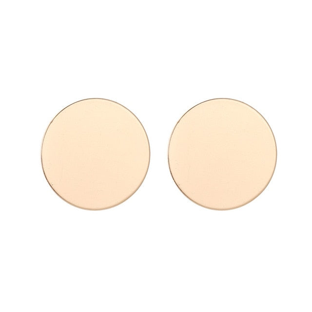 Fashion Statement Earrings 2019 Big Geometric Round - EvoltOne