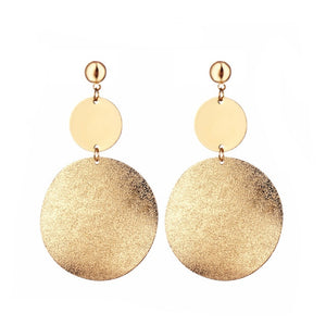 Fashion Statement Earrings 2019 Big Geometric Round - EvoltOne