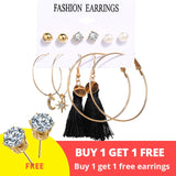 Vintage Tassel Acrylic Earrings For Women - EvoltOne