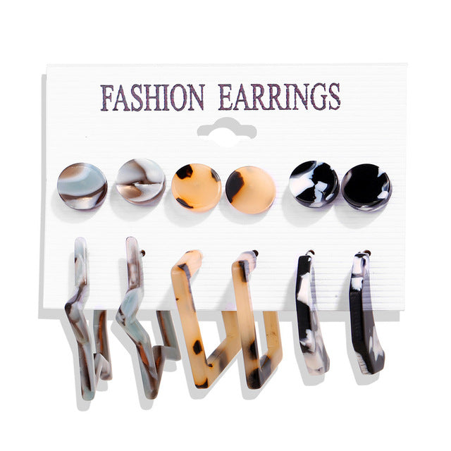 Vintage Tassel Acrylic Earrings For Women - EvoltOne