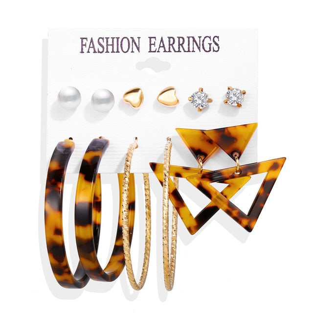 Vintage Tassel Acrylic Earrings For Women - EvoltOne