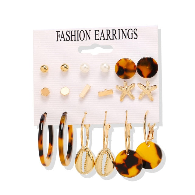 Vintage Tassel Acrylic Earrings For Women - EvoltOne