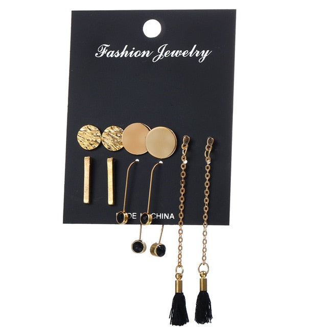 Vintage Tassel Acrylic Earrings For Women - EvoltOne