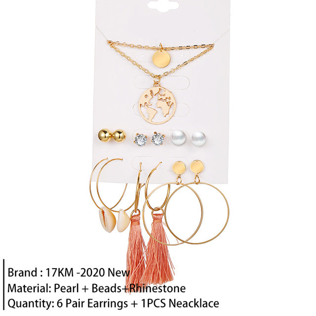 Vintage Tassel Acrylic Earrings For Women - EvoltOne