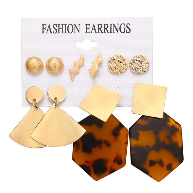 Vintage Tassel Acrylic Earrings For Women - EvoltOne