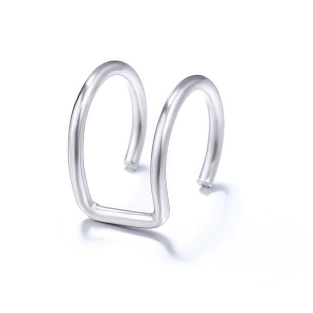 2020 fashion Ear Cuffs Gold Leaf Ear - EvoltOne