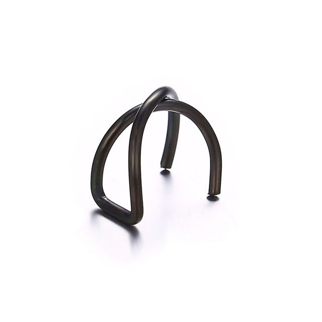2020 fashion Ear Cuffs Gold Leaf Ear - EvoltOne