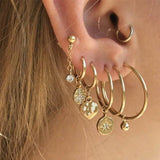 Women Set Stud Earrings Charming Female - EvoltOne