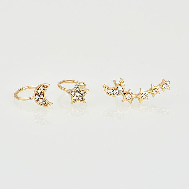 Women Set Stud Earrings Charming Female - EvoltOne