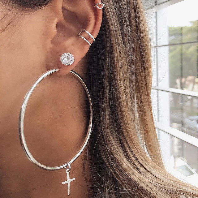Women Set Stud Earrings Charming Female - EvoltOne