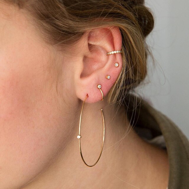 Women Set Stud Earrings Charming Female - EvoltOne