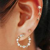 Women Set Stud Earrings Charming Female - EvoltOne