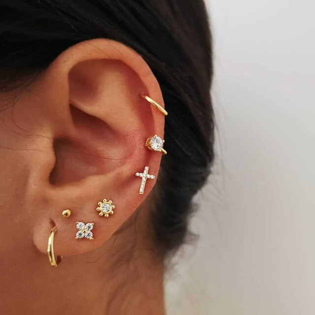 Women Set Stud Earrings Charming Female - EvoltOne