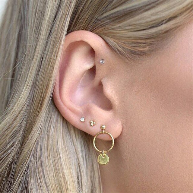 Women Set Stud Earrings Charming Female - EvoltOne